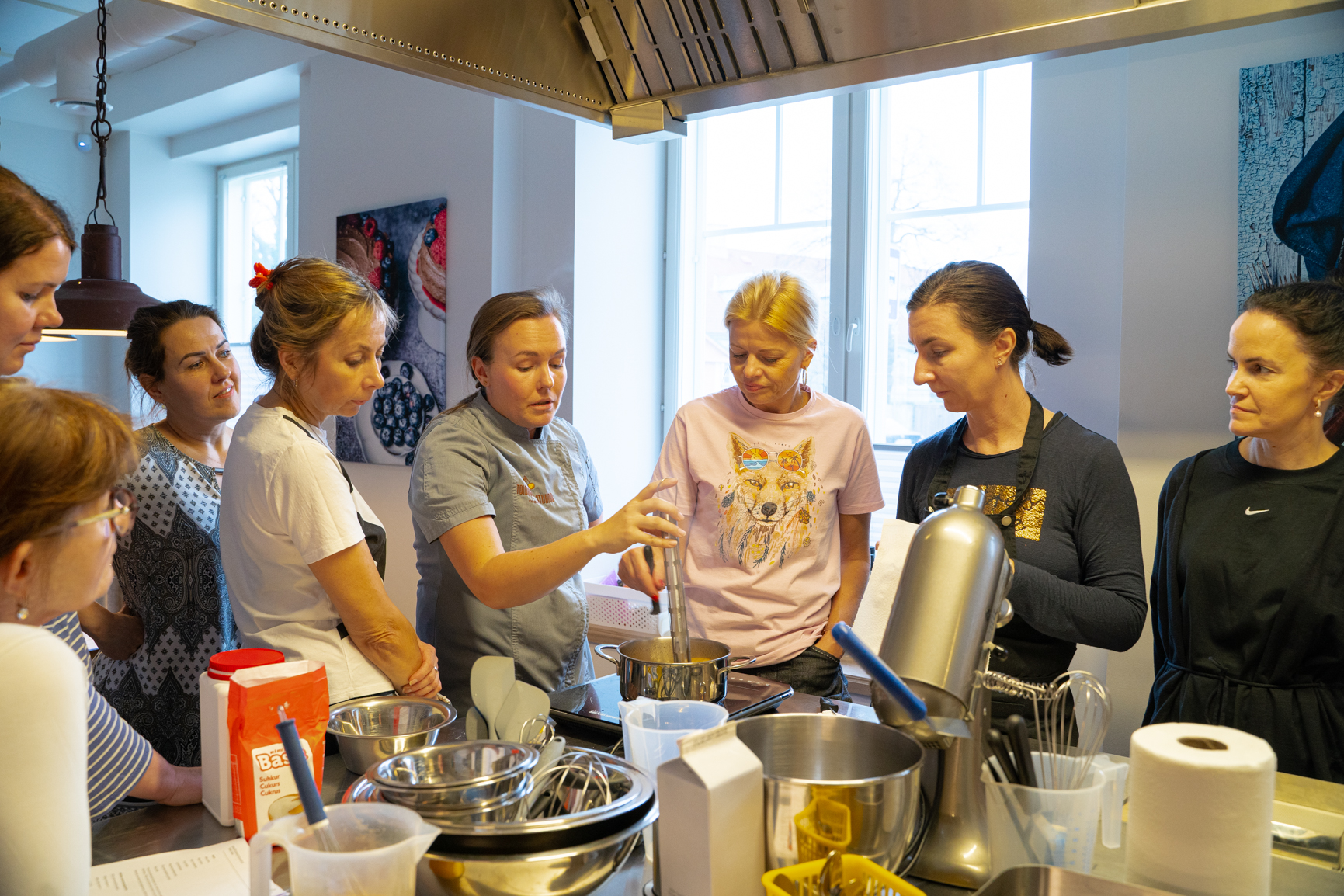 Olga Kaju magusamaailma töötuba Old Hapsal Hotelis