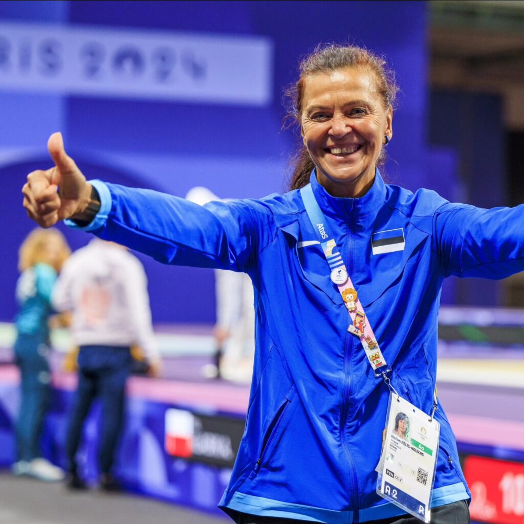 Helen Nelis-Naukas vehklemistreener