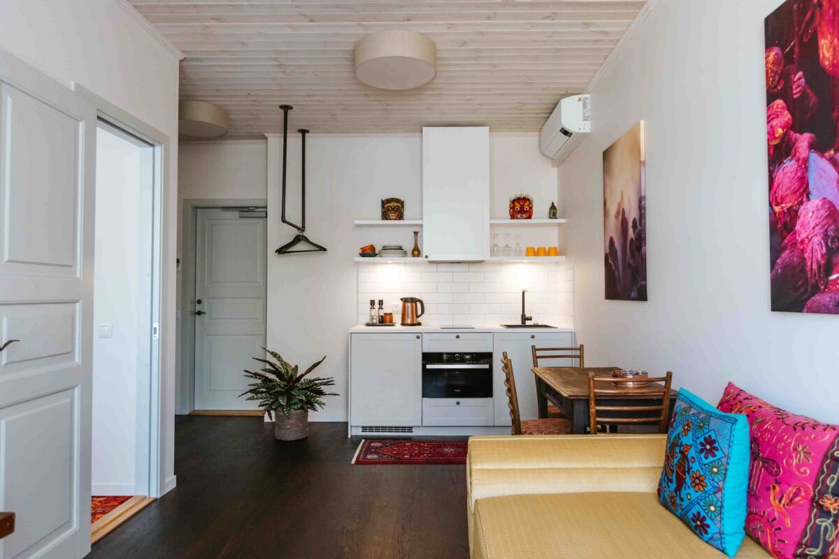 OHH tuba India majutus Haapsalus eestuba ja köök